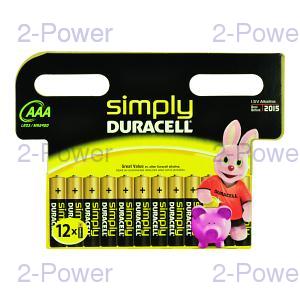 Duracell Simply AAA 12 Pack