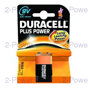 Duracell Plus Power 9v 1-Pack