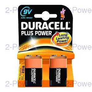 Duracell Plus Power 9V 2-Pack