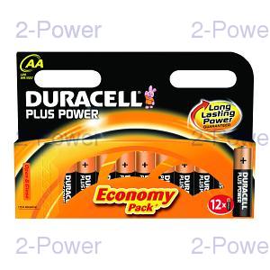 Duracell Plus Power AA 12 Pack