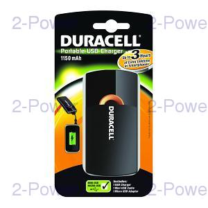 Duracell 3H Portabel USB Laddare
