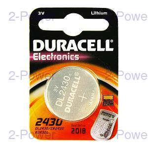 Duracell 3v CR2430 Knappcell 1-Pack
